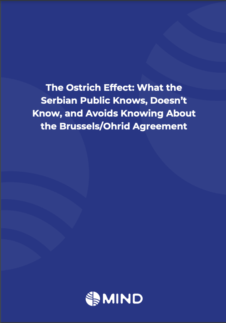 The Ostrich Effect: What the Serbian Public Knows, Doesn’t Know, and Avoids Knowing About the Brussels/Ohrid Agreement